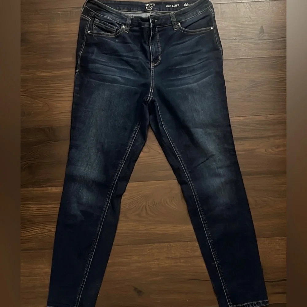 Crown and Ivy Curvy | Skinny Jeans | 14WR - Picture 5 of 5